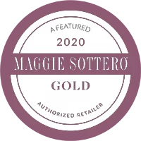 Maggie sotero gold logo.